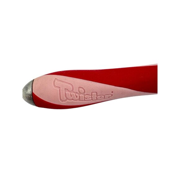 *Good Cooks Twister Ice Cream Scoop Red Pink Kitchen Utensil - Picture 4 of 6